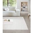 Dette produkt hedder Nordic, fremstillet af Polyester materiale med en smuk Offwhite farve - SE Mattor