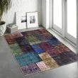 Dette produkt hedder Patch, fremstillet af Polyester materiale med en smuk Multi farve - SE Mattor