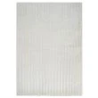Dette produkt hedder Rabbit Stripe, fremstillet af Polyester materiale med en smuk Offwhite farve - SE Mattor