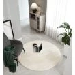 Dette produkt hedder Rabbit Eco, fremstillet af Polyester materiale med en smuk Offwhite farve - SE Mattor