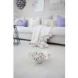 Dette produkt hedder Molly, fremstillet af 60 % Uld & 40% Bomuld  materiale med en smuk Hvid farve - SE Mattor