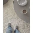 Dette produkt hedder Softy, fremstillet af Polypropylen materiale med en smuk Offwhite farve - SE Mattor