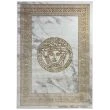 Dette produkt hedder Wico Versace Face, fremstillet af Polyester & Polypropylen materiale med en smuk Guld farve - SE Mattor