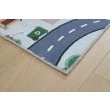 Dette produkt hedder Zappy City, fremstillet af Polyester materiale med en smuk Multi farve - SE Mattor