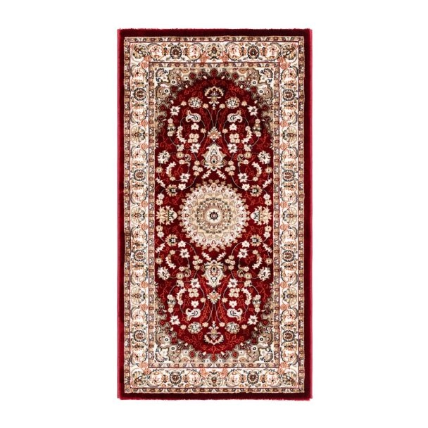 Løber Doha Oma Rød Wilton-Tæppe