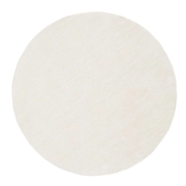 Rund Matta Benny Vit