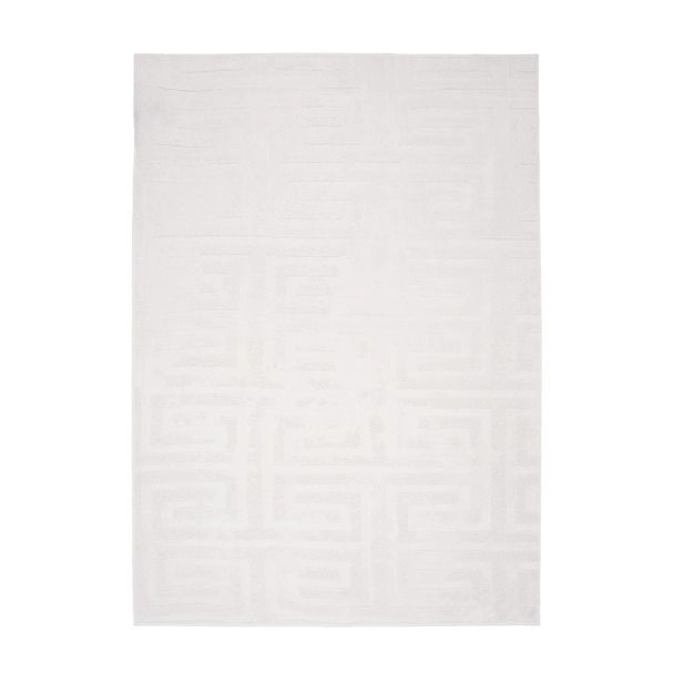 Dette produkt hedder Arlo, fremstillet af Polyester materiale med en smuk Offwhite farve - SE Mattor