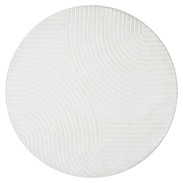 Dette produkt hedder Bella Spin, fremstillet af Polyester & Polypropylen materiale med en smuk Offwhite farve - SE Mattor