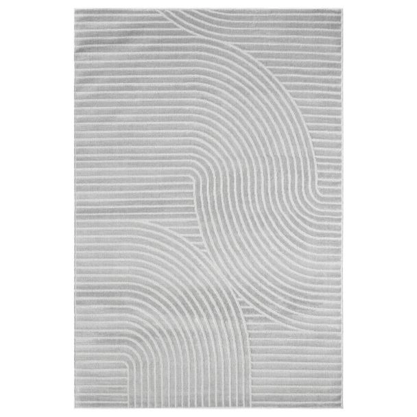 Dette produkt hedder Bella Spin, fremstillet af Polyester & Polypropylen materiale med en smuk Grå farve - SE Mattor