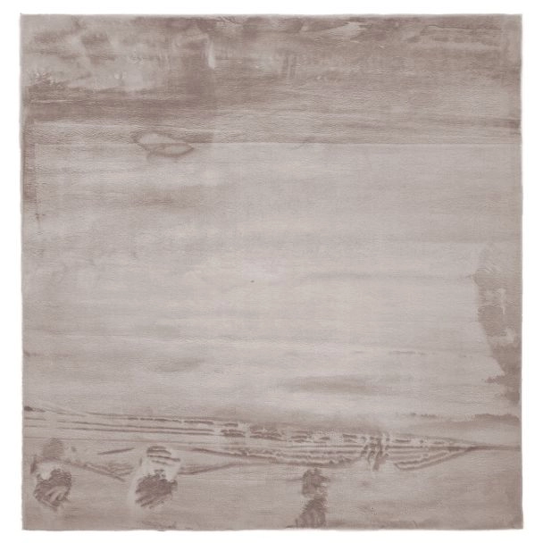 Firkant Cat Taupe Vaskbart Pels-tæppe