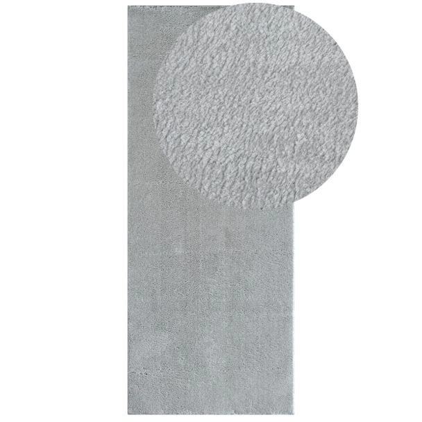 Dette produkt hedder Cloudy, fremstillet af Polyester materiale med en smuk Sølv farve - SE Mattor