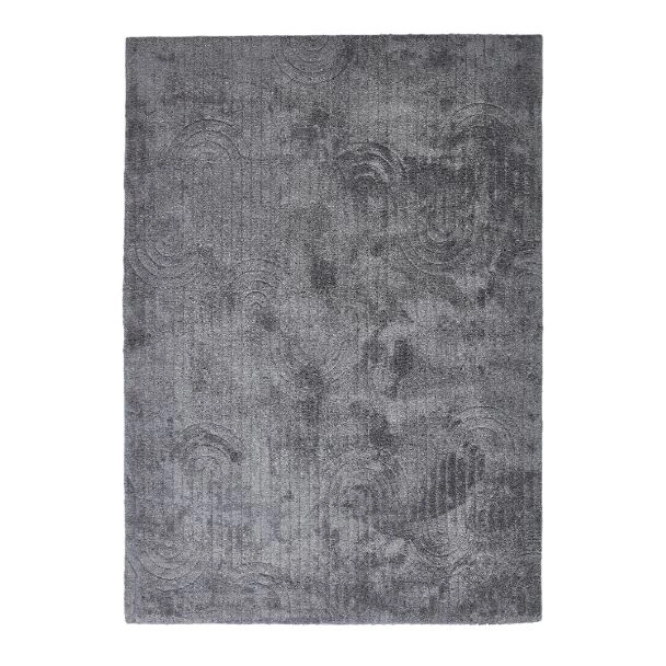 Dette produkt hedder Faro, fremstillet af Polyester materiale med en smuk Grå farve - SE Mattor