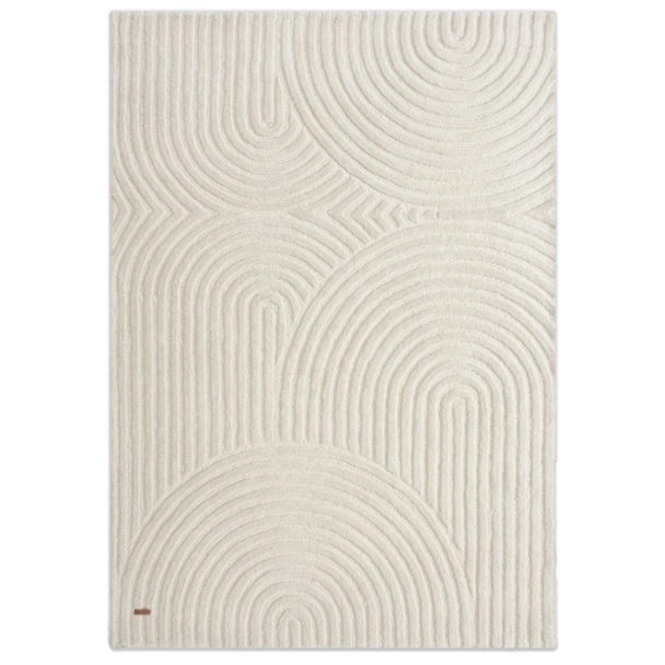 Dette produkt hedder Ilona Bene, fremstillet af Uld materiale med en smuk Offwhite farve - SE Mattor
