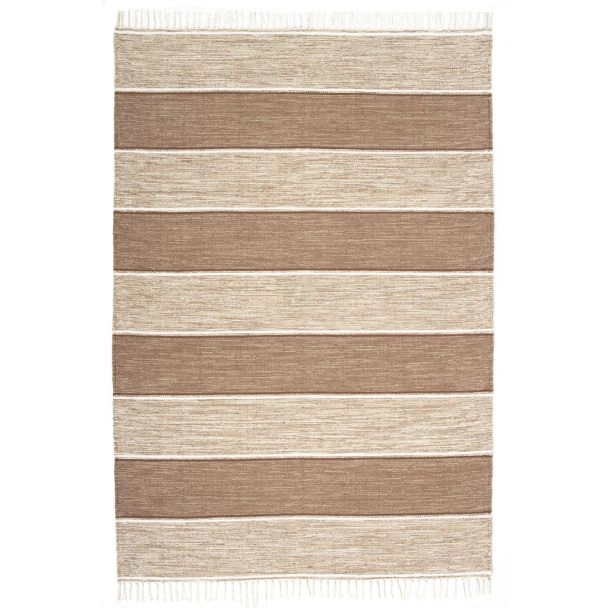 Dette produkt hedder Sippar, fremstillet af Bomuld materiale med en smuk Beige farve - SE Mattor