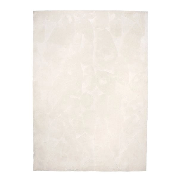 Dette produkt hedder Kivi, fremstillet af Polyester materiale med en smuk Offwhite farve - SE Mattor
