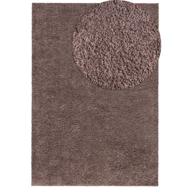 Dette produkt hedder Lazy, fremstillet af Polypropylen materiale med en smuk Gråbeige farve - SE Mattor