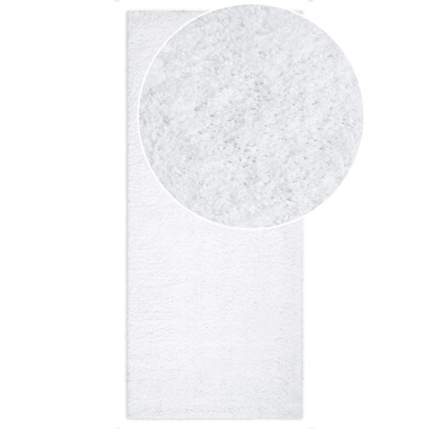 Dette produkt hedder Lazy, fremstillet af Polypropylen materiale med en smuk Hvid farve - SE Mattor