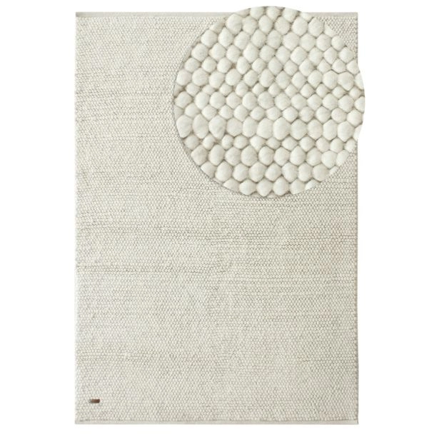 Uldtæppe Maren Offwhite