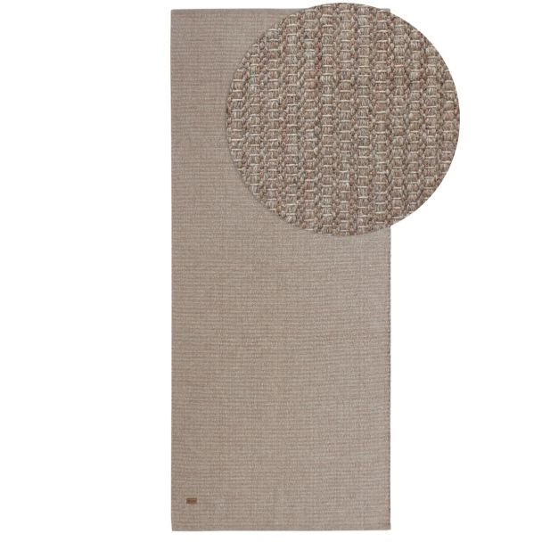 Dette produkt hedder Molly, fremstillet af 80% Uld & 20% Bomuld  materiale med en smuk Gråbeige farve - SE Mattor