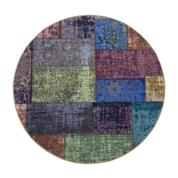 Dette produkt hedder Patch, fremstillet af Polyester materiale med en smuk Multi farve - SE Mattor