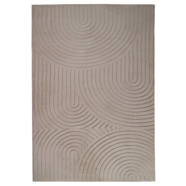 Vaskbart Pels-tæppe Rabbit Bene Taupe