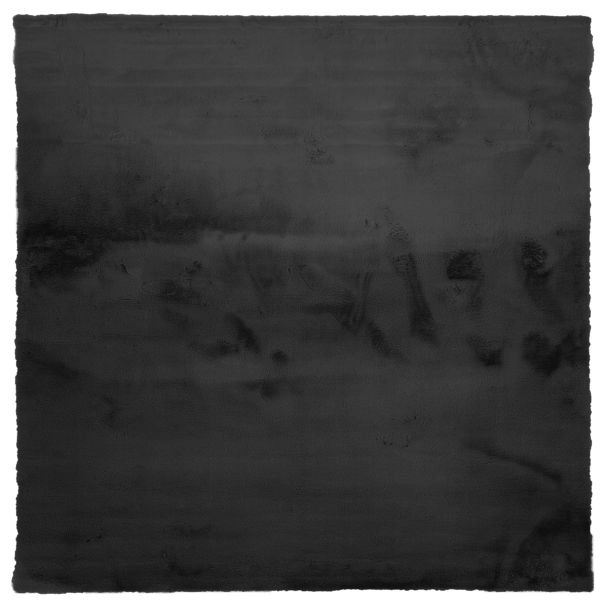 Firkant Rabbit Eco Sort Pels Tæppe