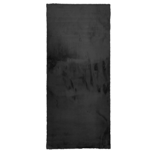 Løber Rabbit Eco Sort Pels Tæppe