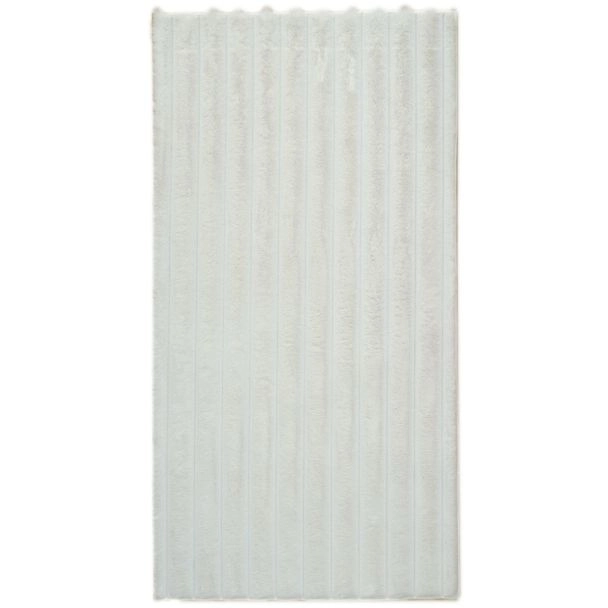 Dette produkt hedder Rabbit Stripe, fremstillet af Polyester materiale med en smuk Offwhite farve - SE Mattor