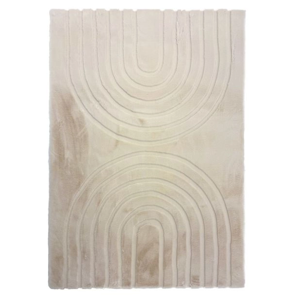 Dette produkt hedder Rabbit Zen, fremstillet af Polyester materiale med en smuk Lys Beige farve - SE Mattor