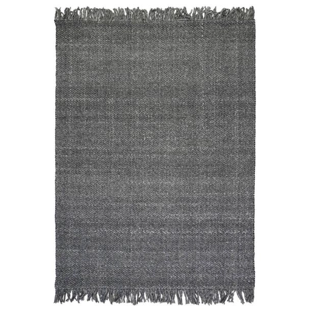 Dette produkt hedder Fille, fremstillet af Uld materiale med en smuk Antracit farve - SE Mattor