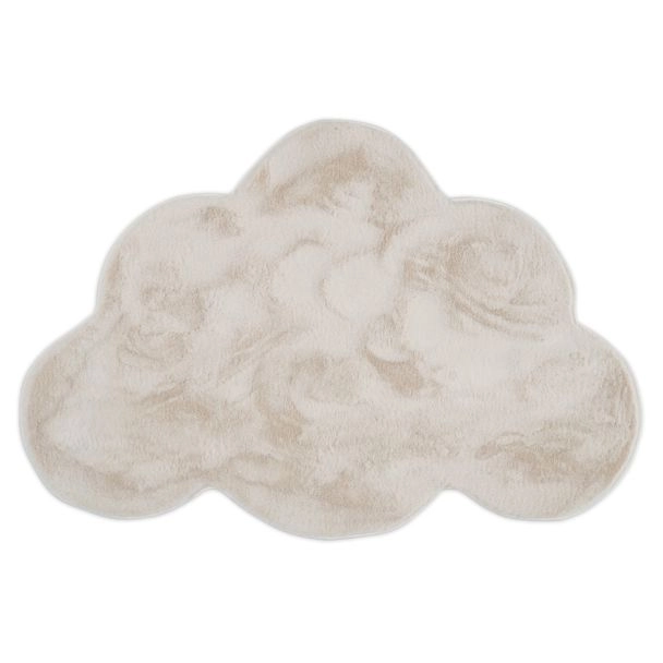Børnetæppe Blød Pelslook Rabbit Cloud Lys Beige