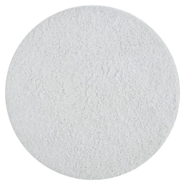 Rund Matta Teddy Offwhite