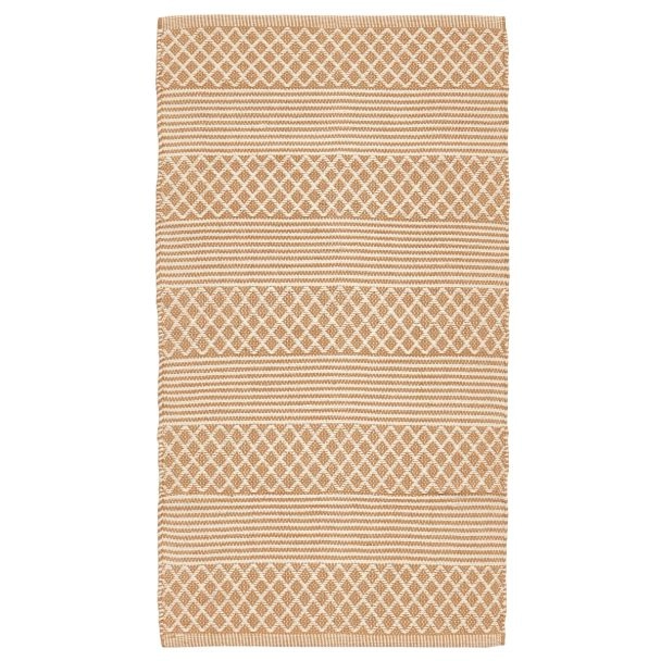 Løber Fyrolin Beige Kludetæppe