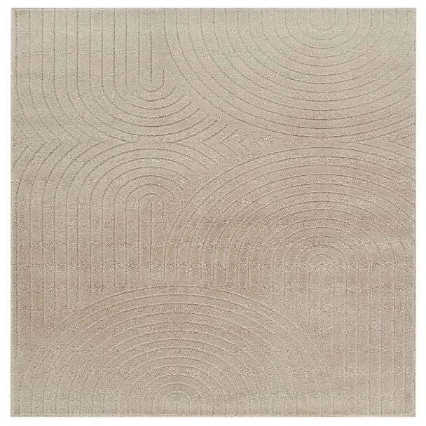Firkant Zara Bene Beige Wilton-Tæppe