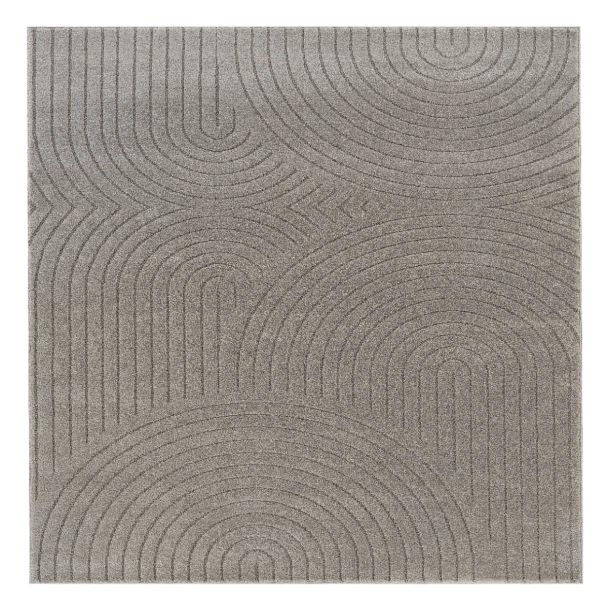 Firkant Zara Bene Grå Wilton-Tæppe