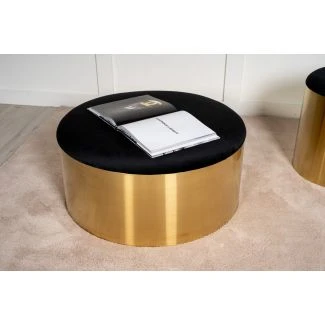 Sittpuff Brimfallow Guld