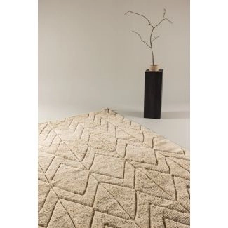Uldtæppe Folio Beige