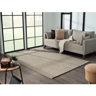 Wilton-Tæppe Bella Spin Mørk Beige