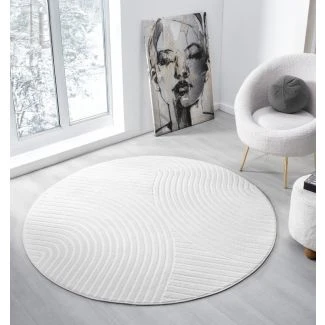Rundt Bella Spin Offwhite