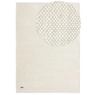 Dette produkt hedder Elsa, fremstillet af 80% Uld & 20% Bomuld  materiale med en smuk Offwhite farve - SE Mattor