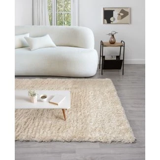 Blød Ryamata Furry Beige