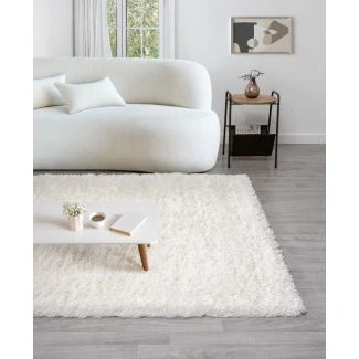 Blød Ryamata Furry Offwhite