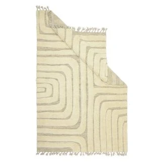 Jade Beige Uldtæppe