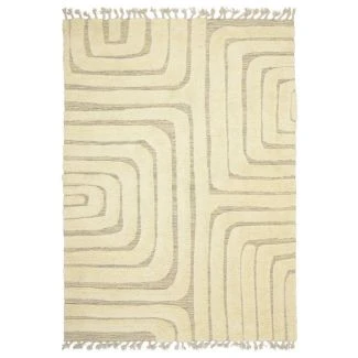 Jade Beige Uldtæppe