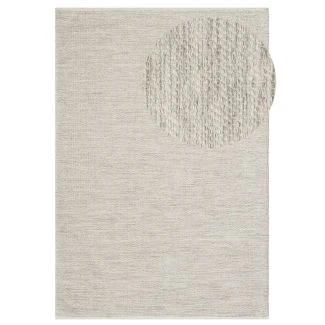 Dette produkt hedder Molly, fremstillet af 80% Uld & 20% Bomuld  materiale med en smuk Linned farve - SE Mattor