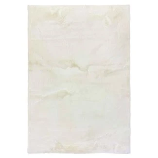 Dette produkt hedder Rabbit Eco, fremstillet af Polyester materiale med en smuk Offwhite farve - SE Mattor
