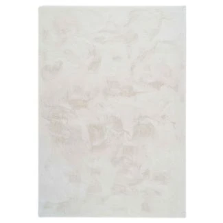 Dette produkt hedder Rabbit Lux, fremstillet af Polyester materiale med en smuk Offwhite farve - SE Mattor