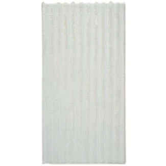 Denne produkt hedder Løber Rabbit Stripe Offwhite, lavet af Polyester materiale med en smuk Offwhite farve - SE Tæpper
