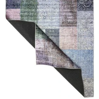 Reims Pastell Patchwork Tæppe