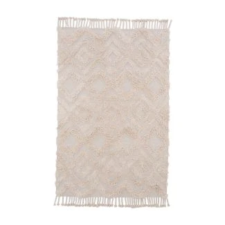 Rio Beige Bomuldstæppe
